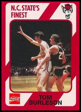 1989 Collegiate Collection N.C. State's Finest 33 Tom Burleson.jpg